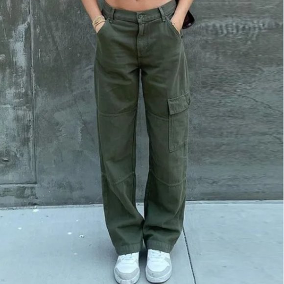 YesStyle Pants - YesStyle Low-Waist Cargo Pants (TWO)
